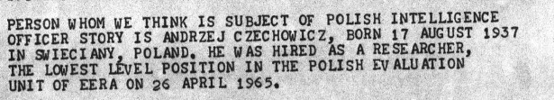 Munich crypto message #21 from March 9, 1971.