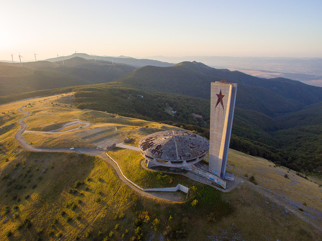Bulgaria. The abandoned communist monument of Buzludzha. RFE/RL photographer Amos Chapple