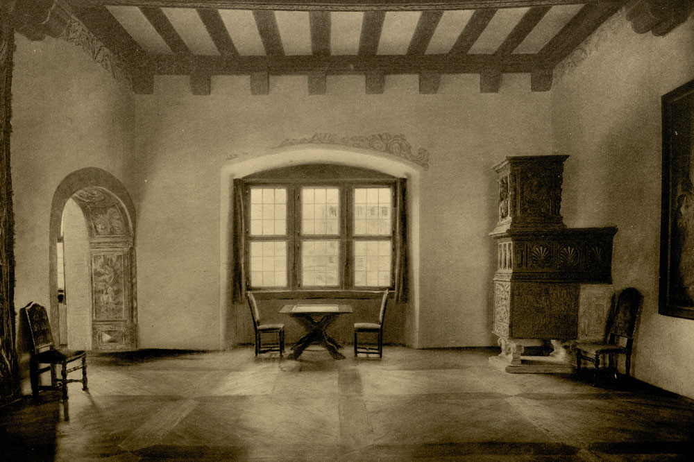 Würzburg. Festung Marienberg. Empfangszimmer