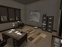 Raoul Wallenberg's Office in Second Life